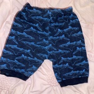 Selby Kids Pajama Bottoms - Blue Shark Print